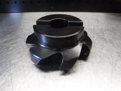 Kennametal 3.94" Indexable Facemill 1.250" Arbor KSSISR394SE44345M5 (LOC1875A)
