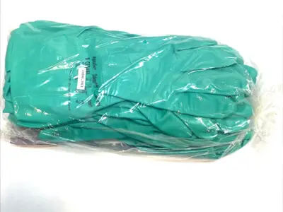 New | in-Stock Ansell Nitrile Chemical Gloves 13" Large S-15398L PKG OF 12 Gloves Michigan US | Maverick Industrial Sales #1395415