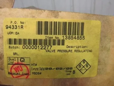 3" Flanged Lube Oil Pressure Regulating Valve 13854855