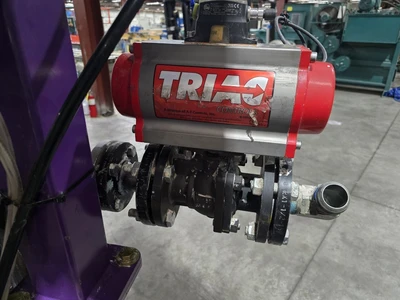 6" Diameter Hapman TubePro™  Drag Conveying System, 15 HP, New In 2020