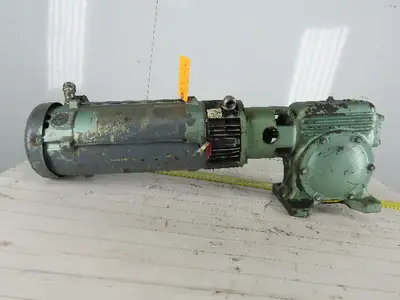 Perfection Gear MTL12683S 2Hp 180VDC Gear Motor 25:1 Ratio W/5370-170-217 Brake