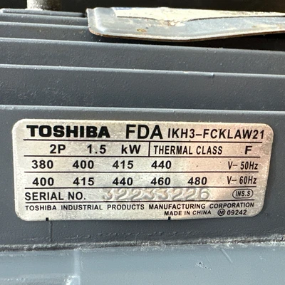 NEW Ebara FDA IKH3-FCKLAW21