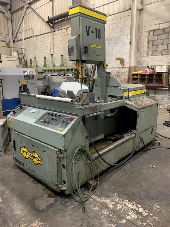 Used 1997 HYD-MECH V-18 Vertical Band Saws Illinois US | BLUMBERG MACHINERY COMPANY #396718