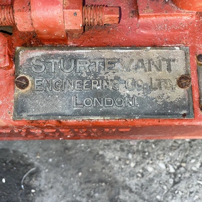 Sturtevant 225 Mm Disc Grinder 2.2 Kw