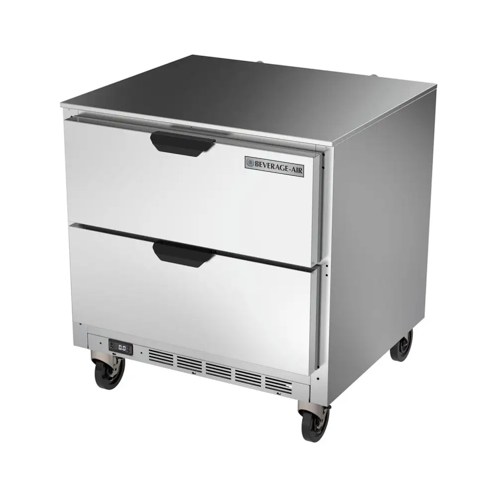Beverage-Air UCFD32AHC-2 32"W Undercounter Freezer W/ (1) Section & (2) Drawers, 115v