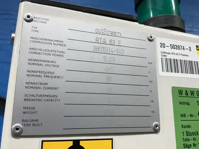 Used 2014 CUTSTREAM RTA 63 E Down Stream - Saws Ohio US | HGR 24 #1359295