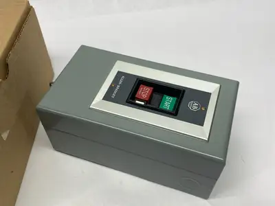 USED ALLEN-BRADLEY SER. H MANUAL MOTOR STARTER NEMA SIZE 1, 3-PHASE