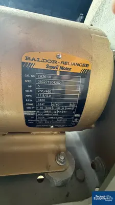 Used Camfil Witte 12" X 36" S/S Vibratory Fluid Bed Cooler Dust Collectors Ohio US | Federal Equipment Company #336847