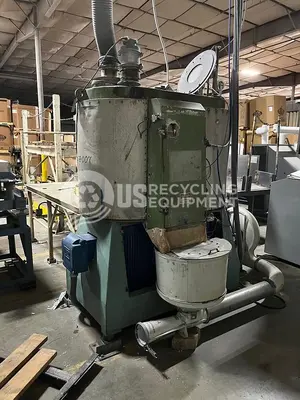 USED WEISS ONE (1) RL750 & ONE (1) RL600 PLASTIC DENSIFIER SYSTEMS