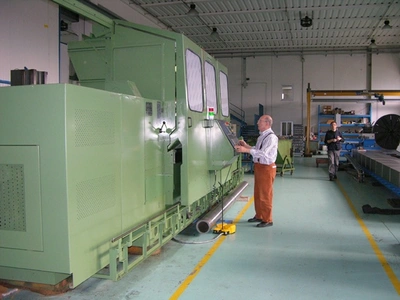 HEINEMANN Heavy Duty CNC Lathe, top condition, GO 2008, never been used since then