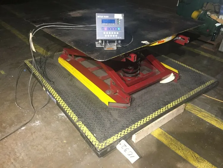 Used METTLER TOLEDO 60 X 60 X 5000 Platform Scales West Virginia US | Cooper Industries #1409272