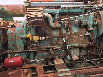Used Worthington OF6M2 See Pictures for more Information Lubricated Reciprocating Air Compressors Oklahoma US | Borderless Services #1378269