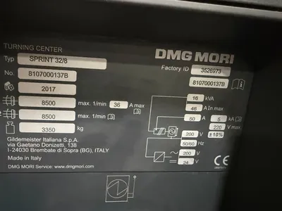 2017 DMG MORI SPRINT 32/8 Swiss Type Automatic Screw Machines | CNC EXCHANGE (11)