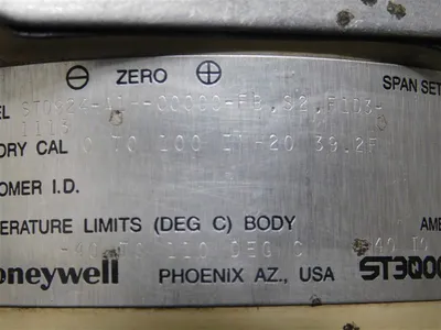 USED HONEYWELL STD924-A1H-00000-FB,S2,F103-1113