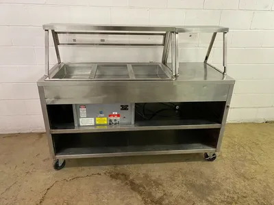 152-0387 Atlas Self Contained Refrigerated Cold Salad Buffet Bar