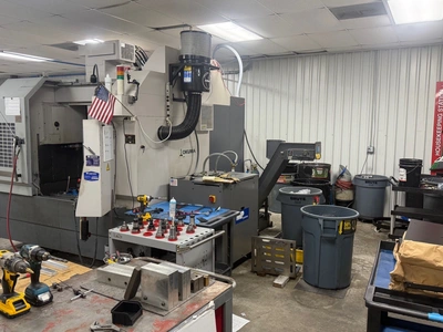Used 2013 OKUMA GENOS M560-V Vertical Machining Centers Ohio US | Toolquip, Inc. #1271722