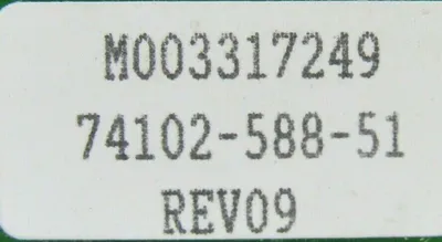 USED ALLEN BRADLEY 74102-588-51 DRIVE POWER SUPPLY 74102-587-02 7410258851