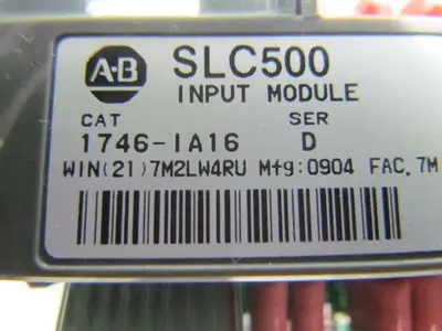 Allen Bradley 1746-LA16 Ser.D SLC500 Input module