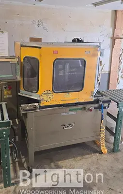USED 2000 TRAID RUVO CNC SMART STAIR ROUTER WITH ROLLERS CONVEYORS