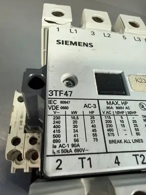 Siemens 3TF47 Ac Contactor 3tf Series Plc Module (4.1.4)