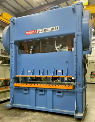 USED NIAGARA NIAGARA SC2-300-120-64 PRESS