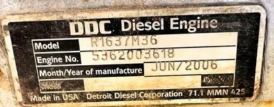 USED MTU 16V2000