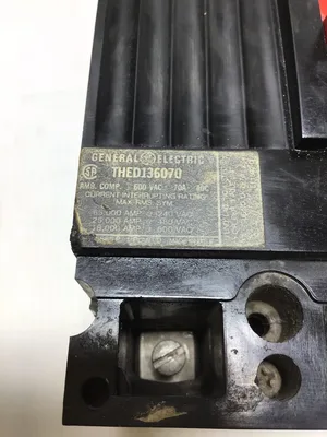 General Electric THED136070 Circuit Breaker 600VAC 70A