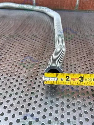 Stainless Steel  Bellows Flexible Vacuum Hose 41" w/ KF25 Fitting