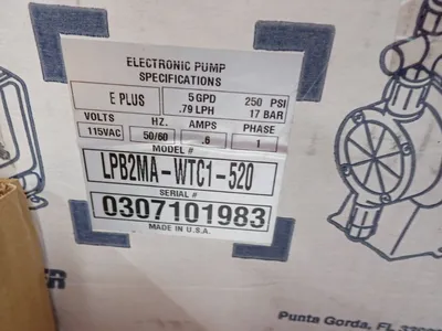 NEW PULSATRON LPB2MAWTC1520