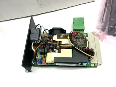 USED DELTA TAU AC INPUT POWER SUPPLY KIT, BLACK FACE PLATE