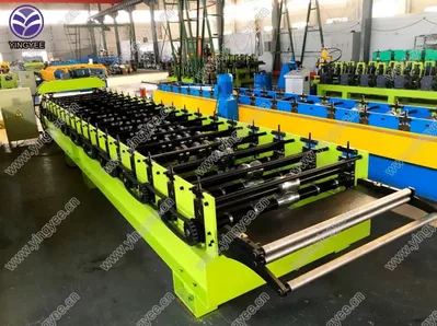 Metal Galvanized IBR Trapezoid Roll Forming Machine in China