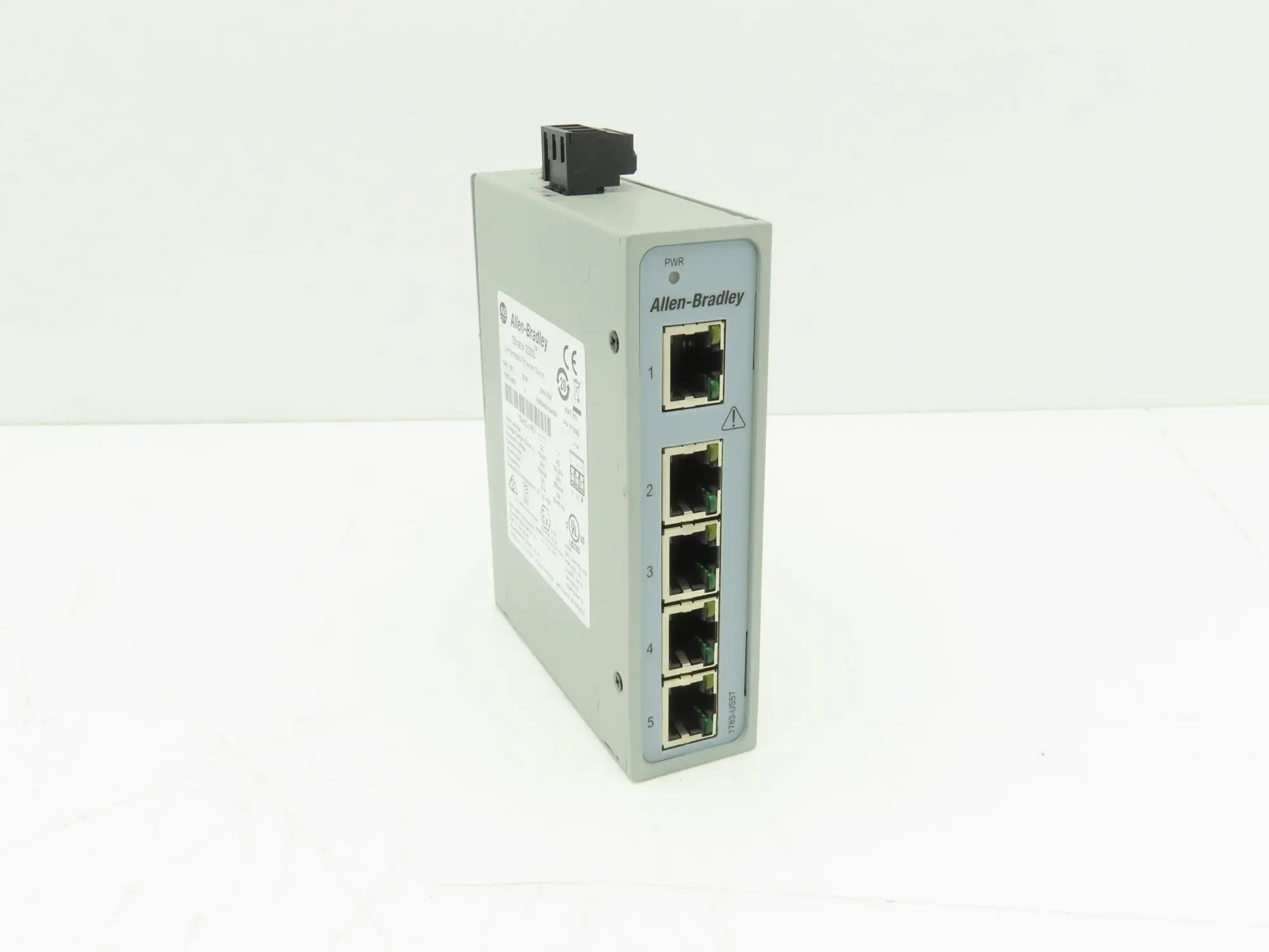 Allen Bradley 1783-US5T PLC Unmanaged Ethernet Switch 5-Port Ser A