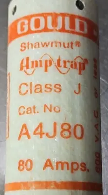 Used Ferraz Shawmut A4J80 Fuses | Palmetto Automation #1155768