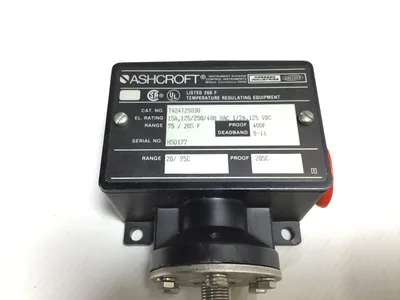 Ashcroft T424T25030 Industrial Pressure Switch 125VDC
