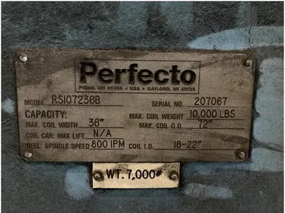 USED 2007 PERFECTO 28-36-7
