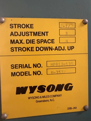 WYSONG H-3572 Press Brakes | Norcal Machinery (4)