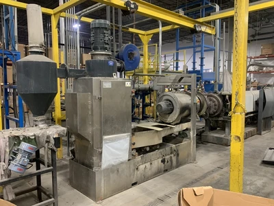 180mm Milacron/Gamma Meccanica Recycling System, New In 2010