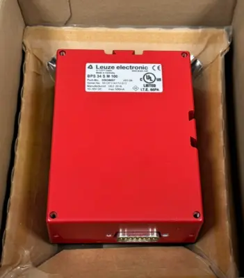 NEW LEUZE BPS-34-S-M-100 BARCODE POSITIONING SYSTEM 50038007