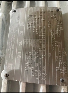USED U.S. ELECTRICAL MOTORS R058A