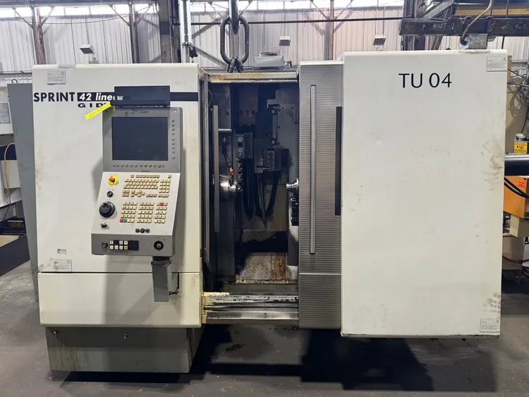 Used 2004 DMG GILDEMEISTER Sprint 42 Linear Swiss Type Automatic Screw Machines Michigan US | Gibbs Machinery Company, Inc. 5 #171039