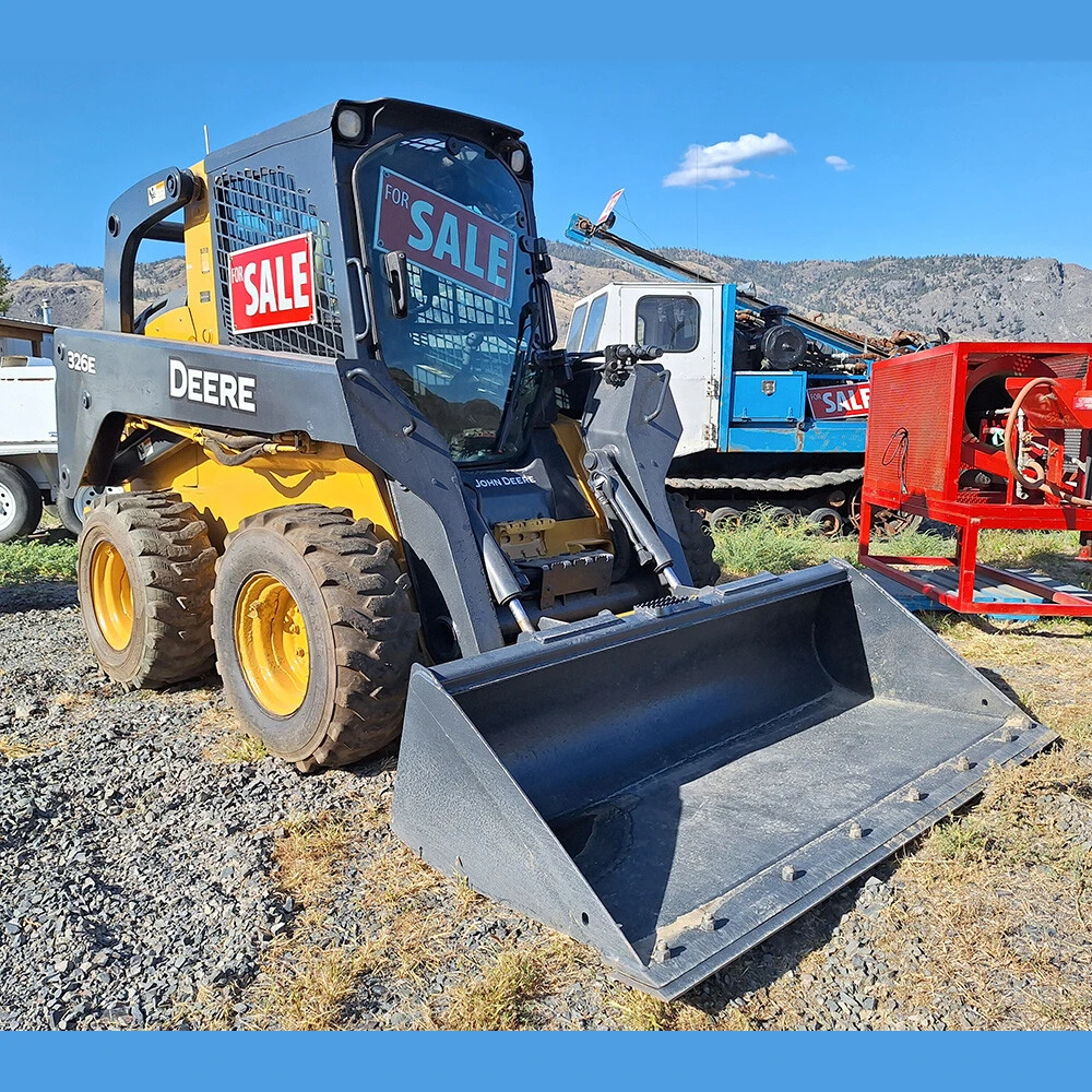 Used 2014 JOHN DEERE 326E Skid Steer Loaders British Columbia CA | Savona Equipment LTD #1505785