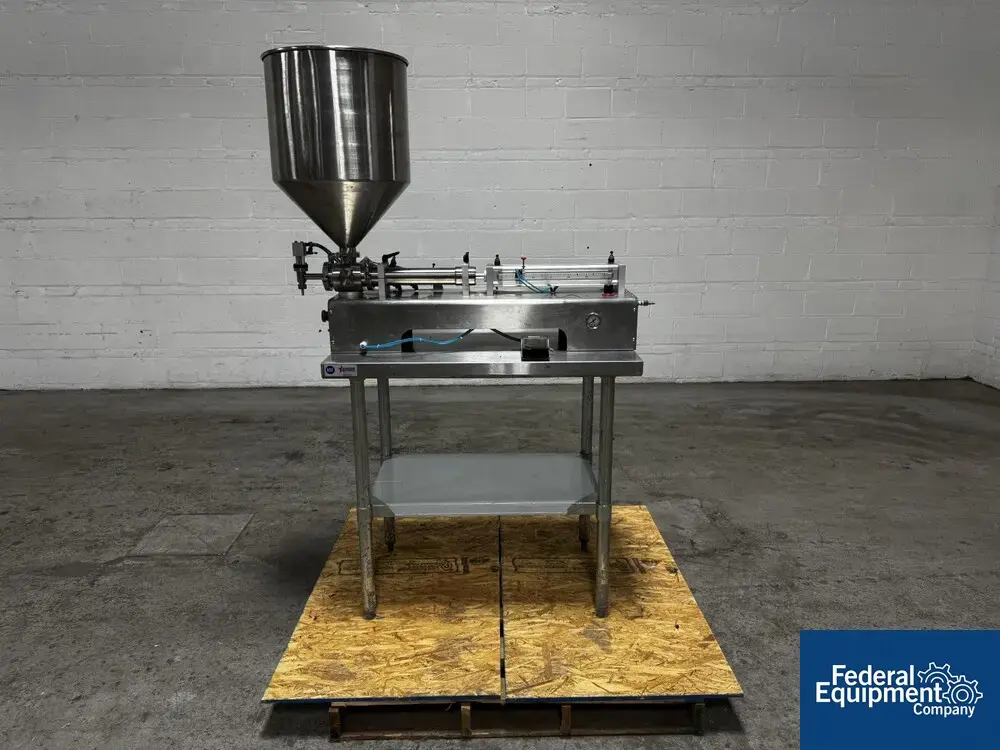 JDA Progess Packaging JDA Packaging Equipment Model PF200 Semi-Automatic Piston Filler