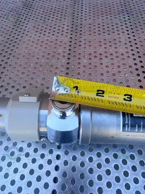 USED OPTEK AF45 WAVELENGTH UV ABSORPTION SENSOR W/ 1/2" SANITARY FITTING
