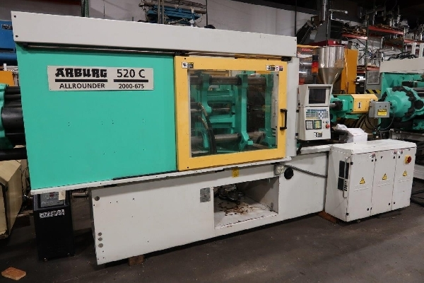 Used 1999 ARBURG 520C 2000 675 Injection Molding Machines Massachusetts US | Hunter Plastics #787989
