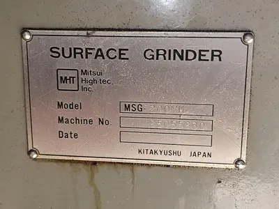 USED 1997 MITSUI MSG-200MH