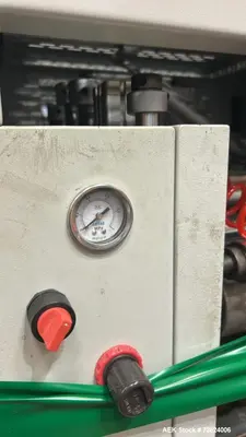 Used Wenzhou RZJD-G350J Paper Bag Making Machine with Window Unit, Hot Melt Glue & Valco Melton System