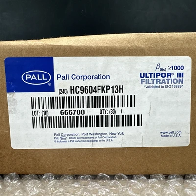 New | in-Stock Pall Corporation HC9604FKP13H Cartridge Filters Indiana US | J&J Industrial Supply #1275478