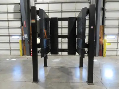 42"W x 48"L Pallet Feeder Dispenser for Robot Palletizer Conveyor 98"H