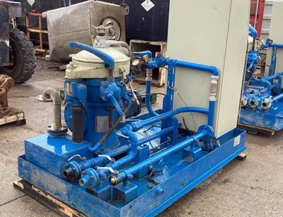 (2) Alfa-Laval MAB 206S-24 oil cleaning modules, SS.
