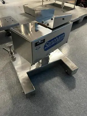 Sanpharm Systems model TE101-L stainless steel vibratory tablet deduster